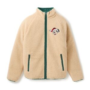 Disney Mickey Mouse Embroidered Polar Fleece Jackets for Adults - Size XL - NWT